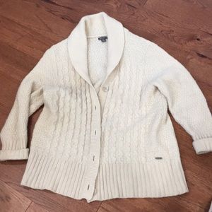 Wool Eddie Bauer cardigan 2xl